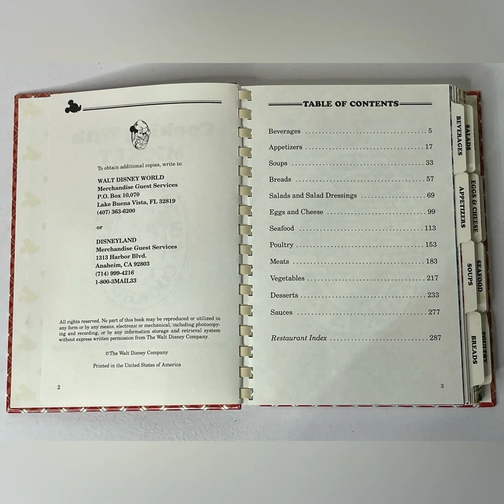 Cooking With‎ Mickey Volume II The Most Requested Recipes Walt Disney Cookbook